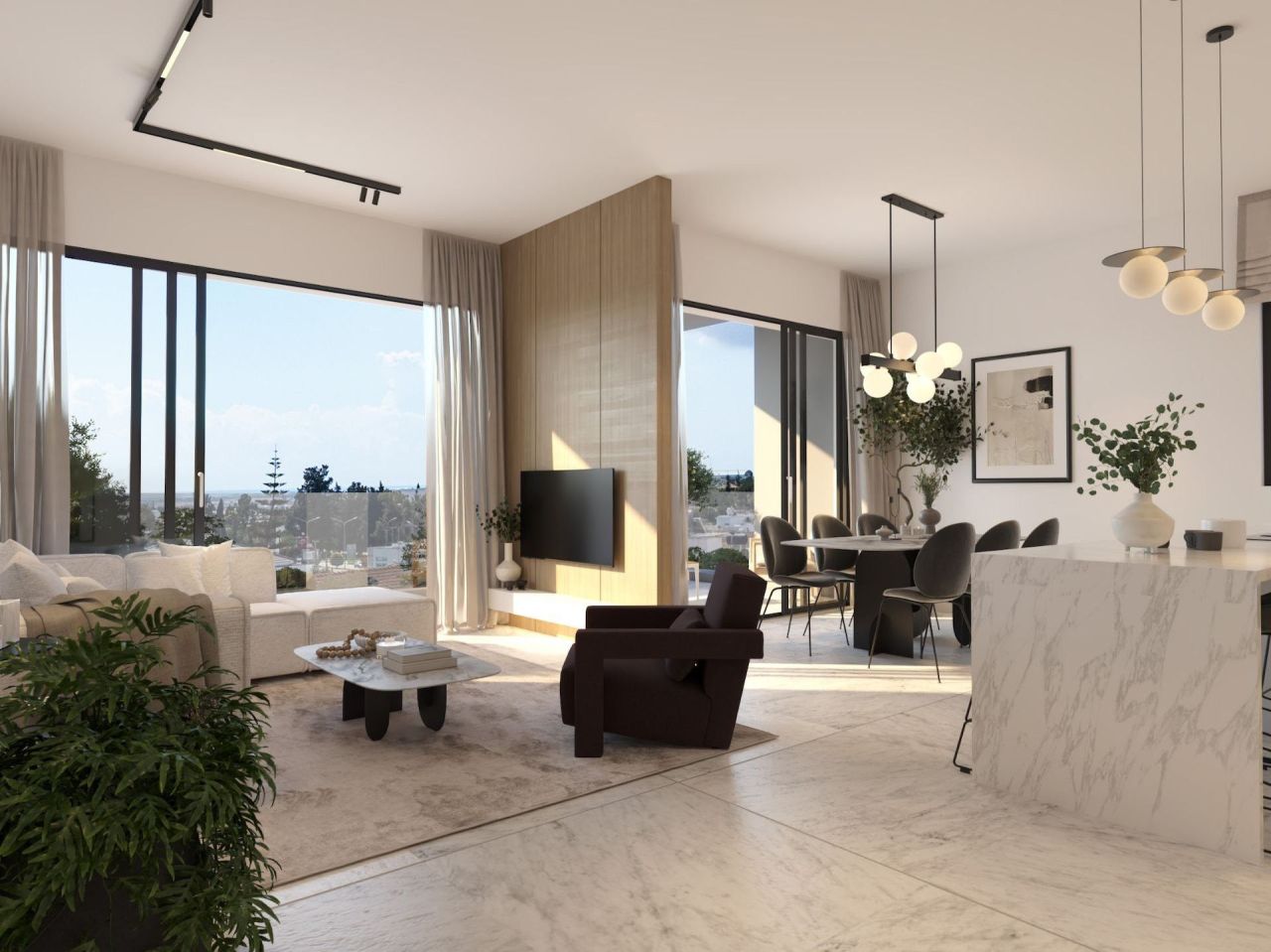 Апартаменты в Меса-Йитонии, Кипр, 105 м² - фото 2