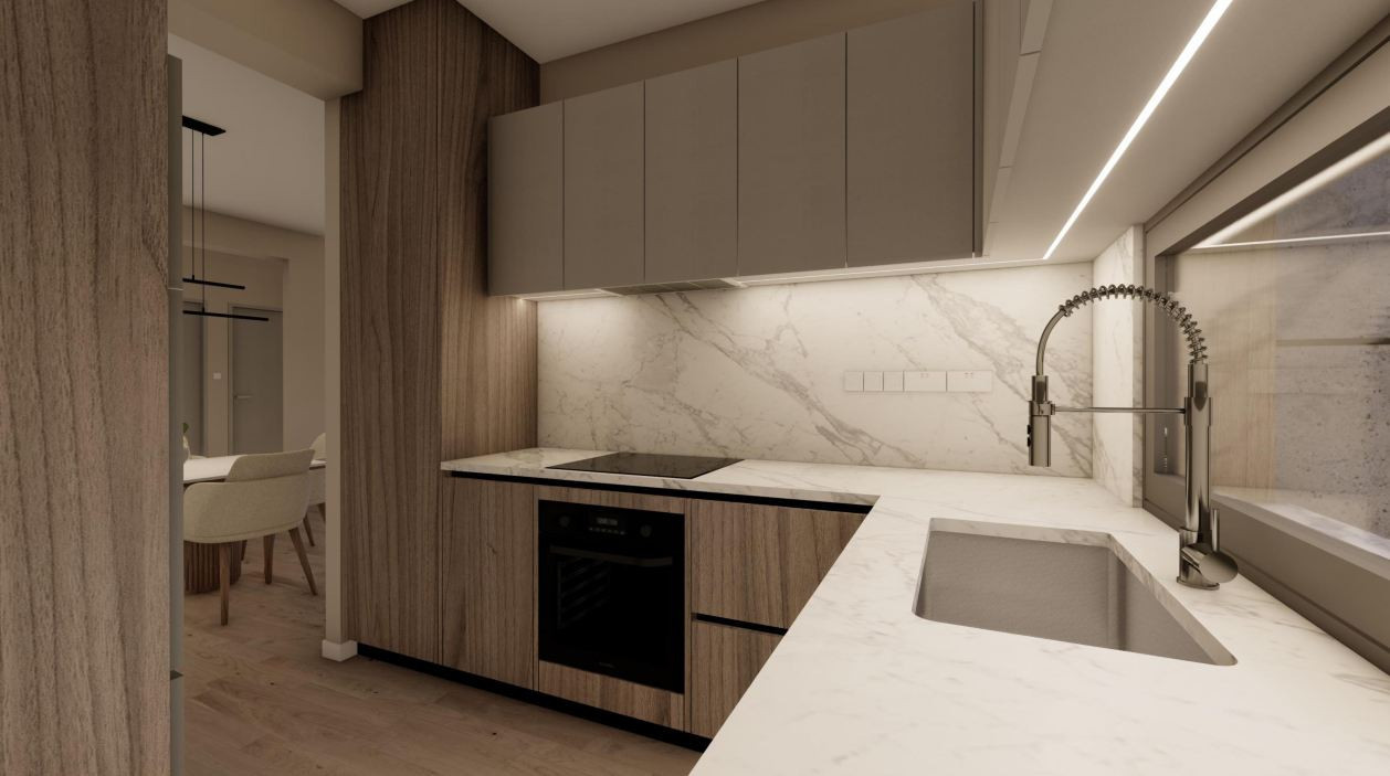 Апартаменты в Като-Полемидии, Кипр, 95 м² - фото 2