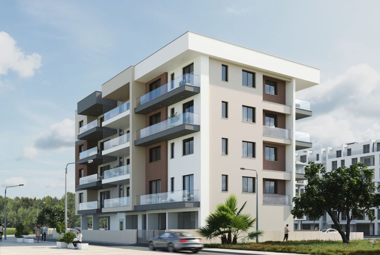 Апартаменты в Меса-Йитонии, Кипр, 51.2 м² - фото 2