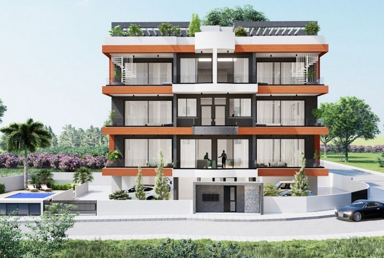 Апартаменты в Айос-Атанасиосе, Кипр, 50 м² - фото 2