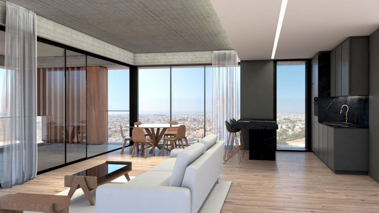 Апартаменты в Меса-Йитонии, Кипр, 80 м² - фото 2
