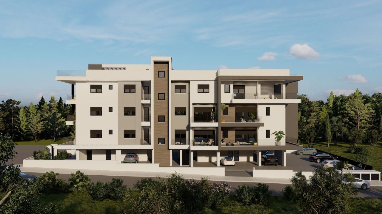 Апартаменты в Айос-Атанасиосе, Кипр, 63.9 м² - фото 2