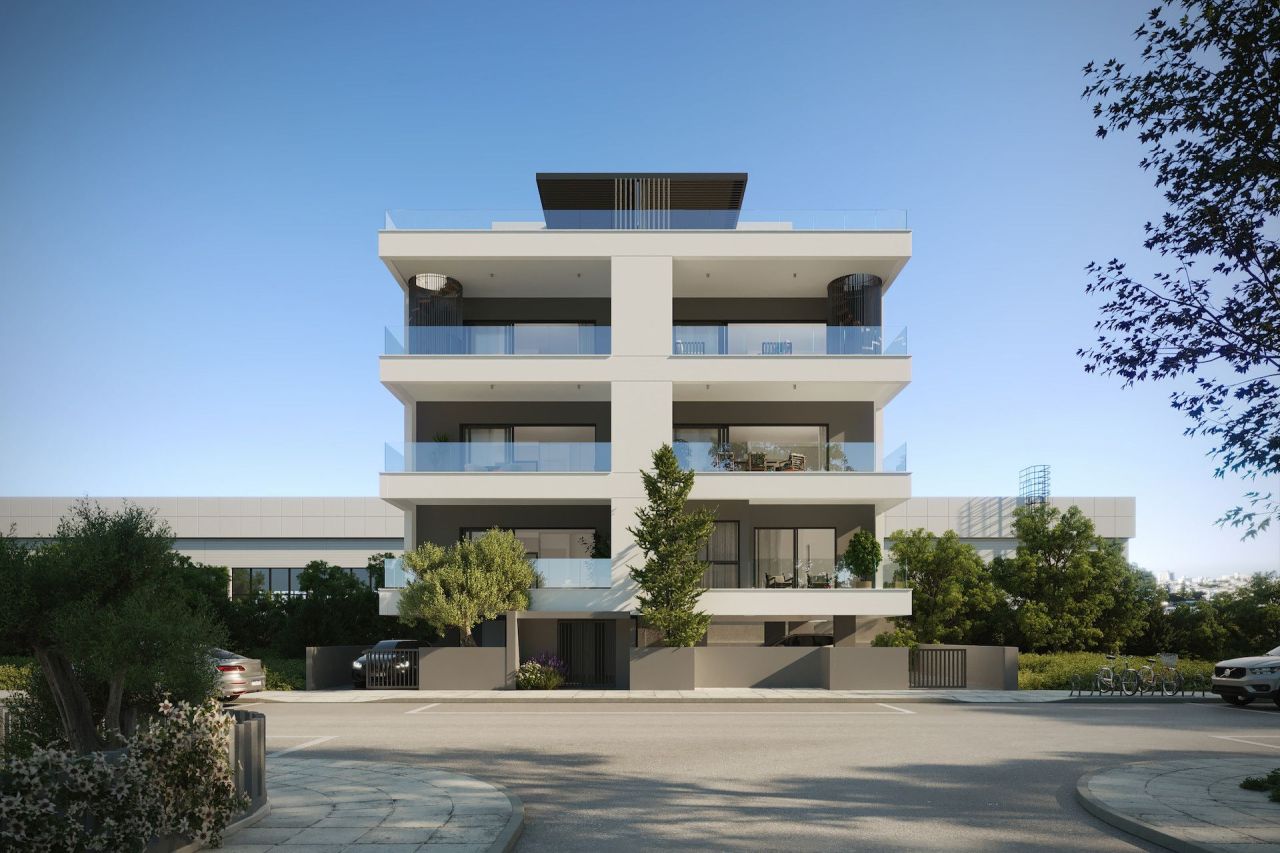 Апартаменты в Като-Полемидии, Кипр, 119 м² - фото 3