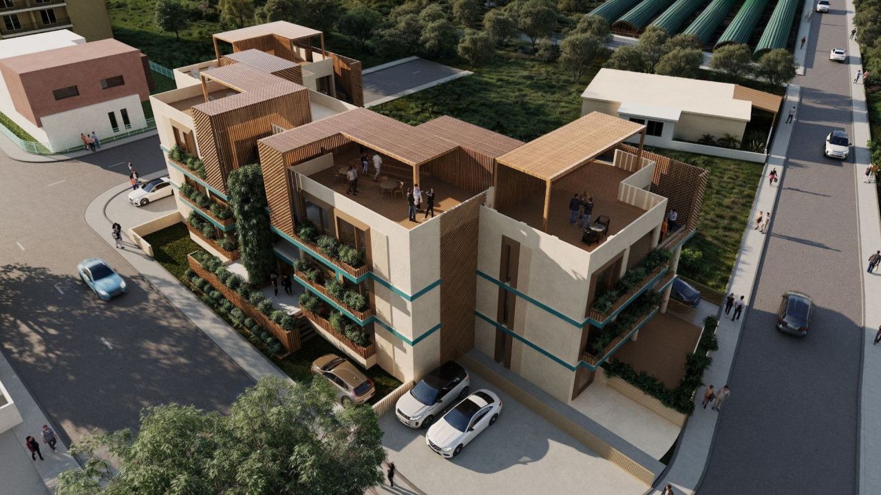 Апартаменты в Пафосе, Кипр, 58.85 м² - фото 2