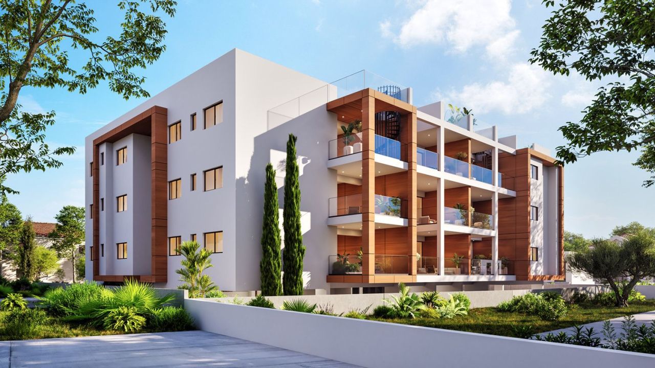 Апартаменты в Като-Полемидии, Кипр, 75 м² - фото 3
