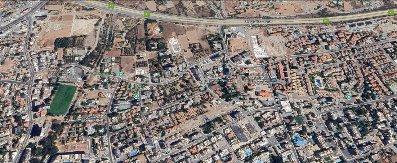 Земля Potamos Germasogeias, Кипр, 1 724 м² - фото 2