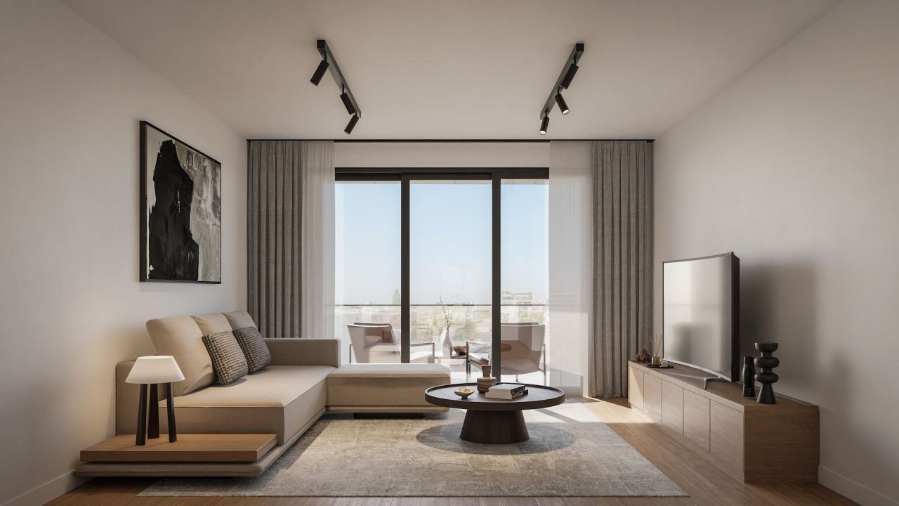 Апартаменты в Меса-Йитонии, Кипр, 67 м² - фото 2