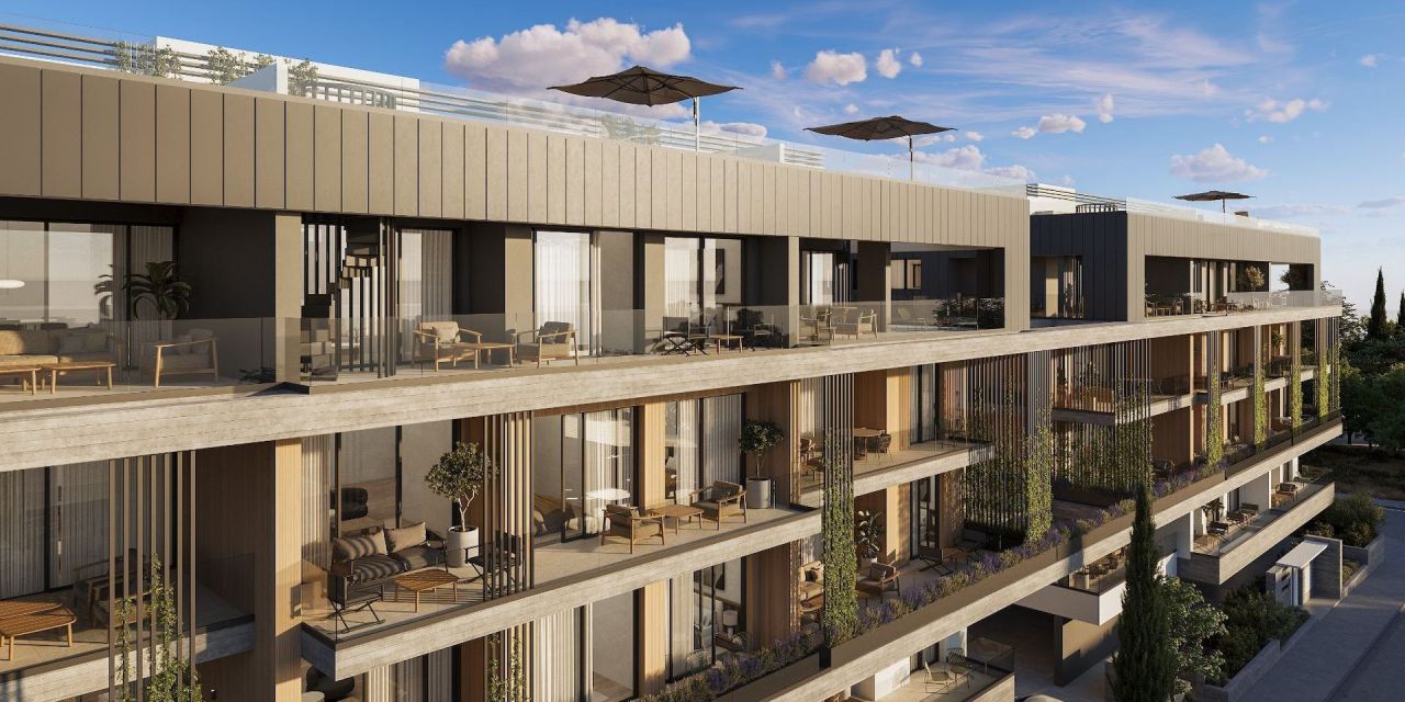 Апартаменты в Меса-Йитонии, Кипр, 86 м² - фото 2