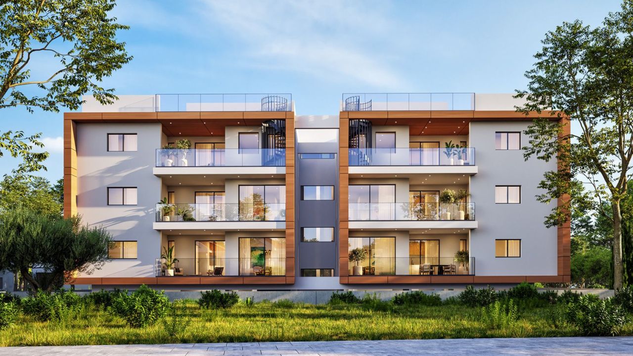 Апартаменты в Като-Полемидии, Кипр, 75 м² - фото 4