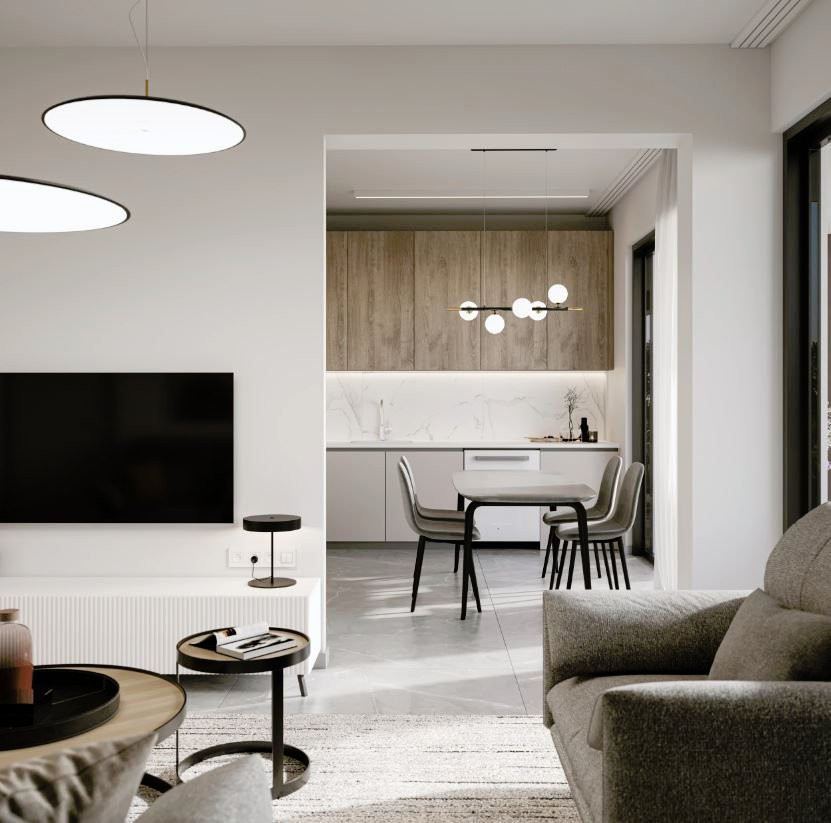 Апартаменты в Агиос Спиридоне, Кипр, 90 м² - фото 5