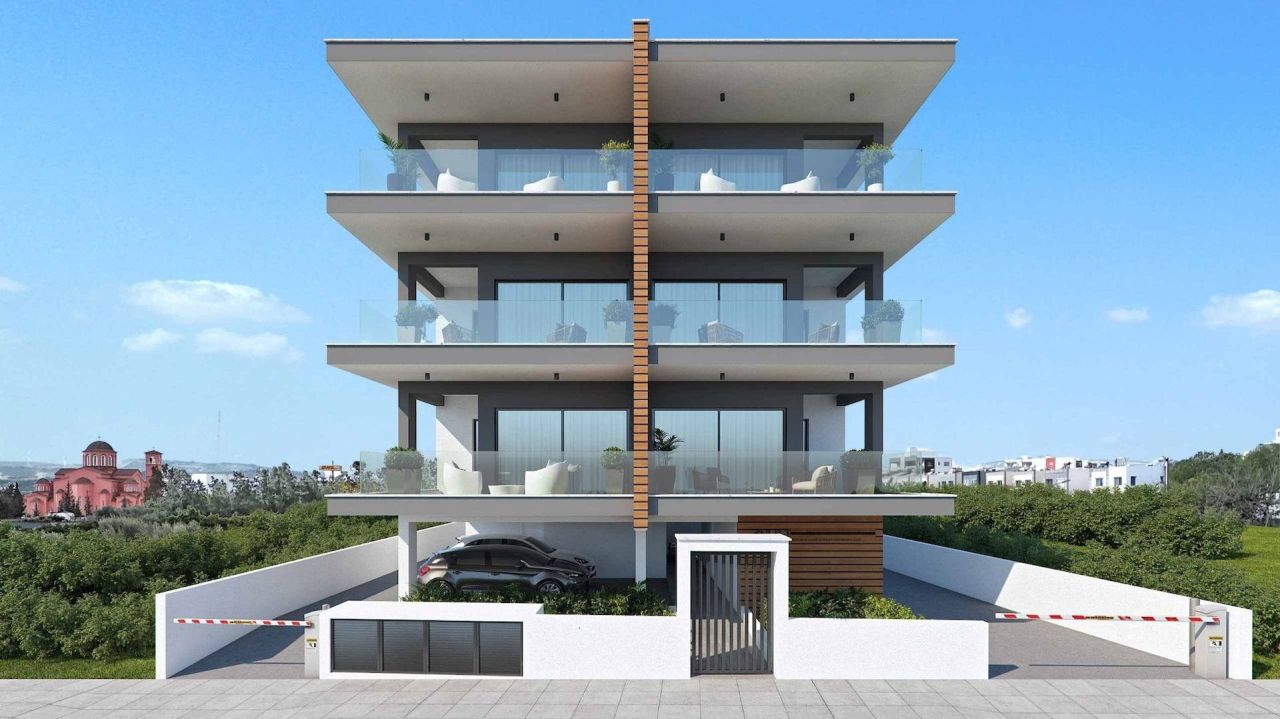 Апартаменты в Като-Полемидии, Кипр, 77 м² - фото 5