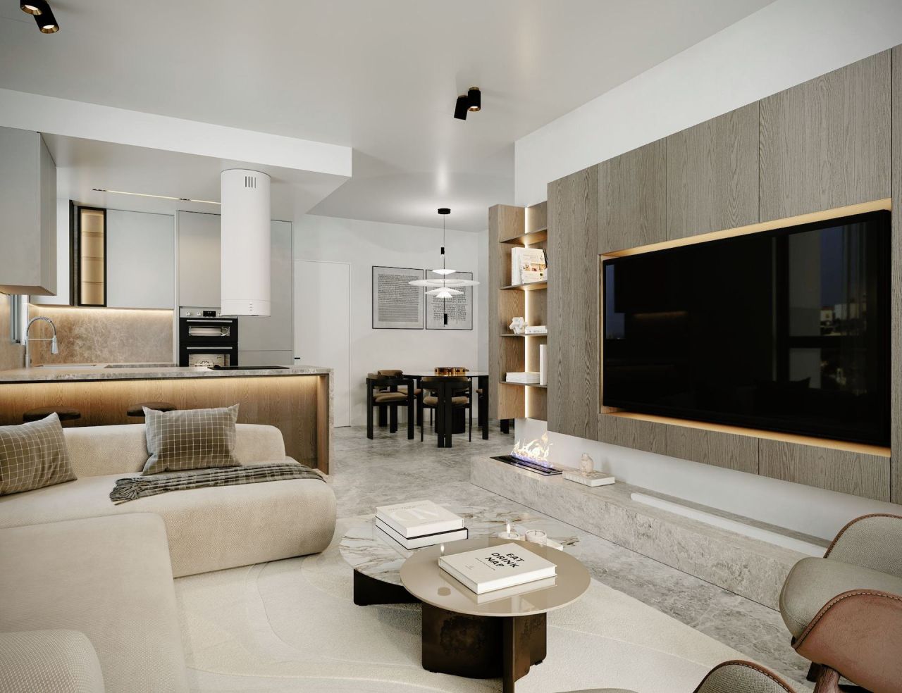 Апартаменты в Айос-Атанасиосе, Кипр, 76 м² - фото 4