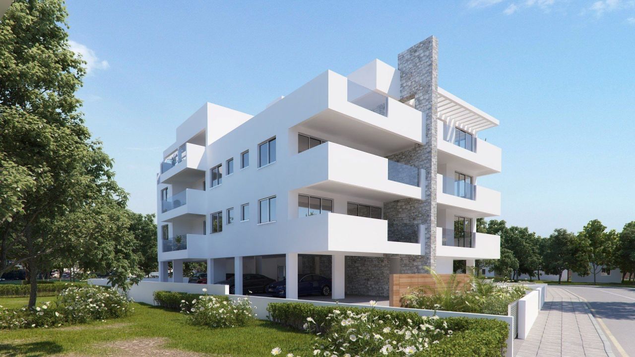 Апартаменты в Като-Полемидии, Кипр, 89 м² - фото 6