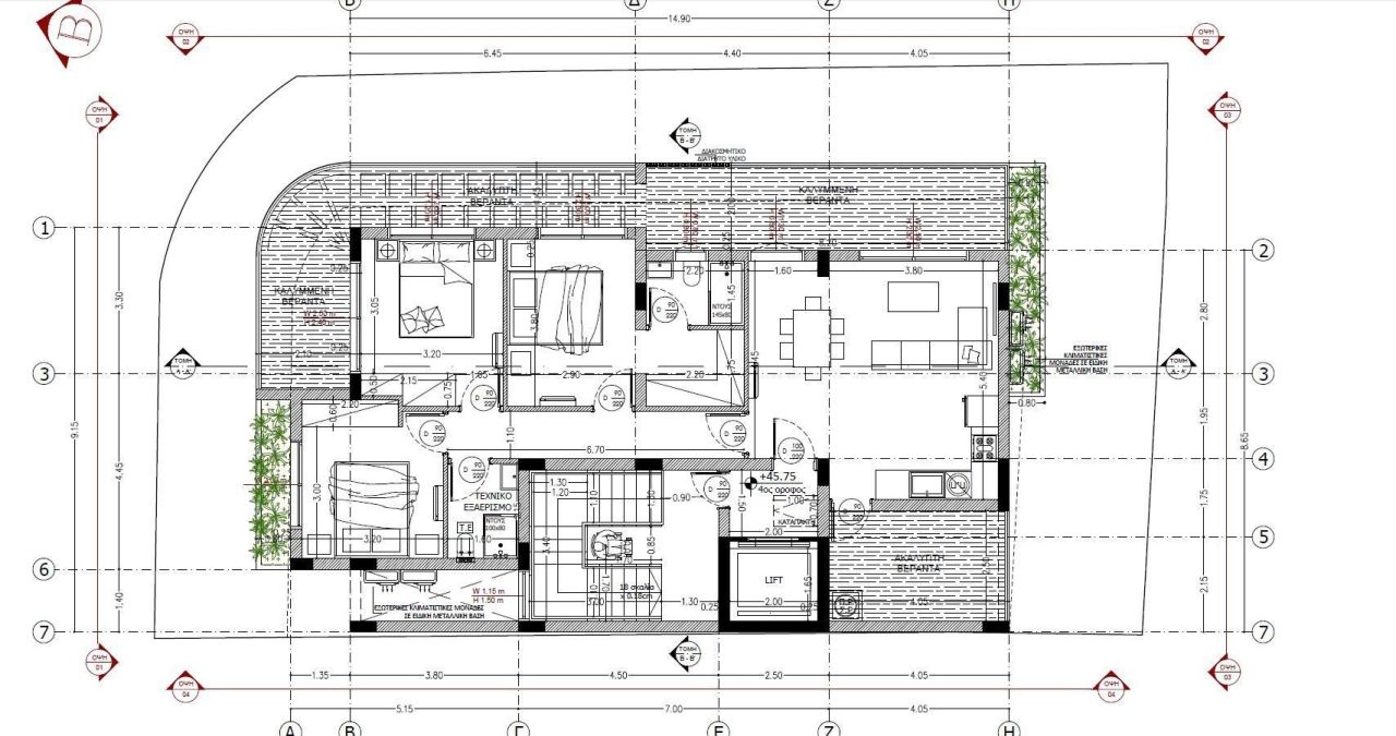 Апартаменты в Агиос Иоаннисе, Кипр, 118 м² - фото 6