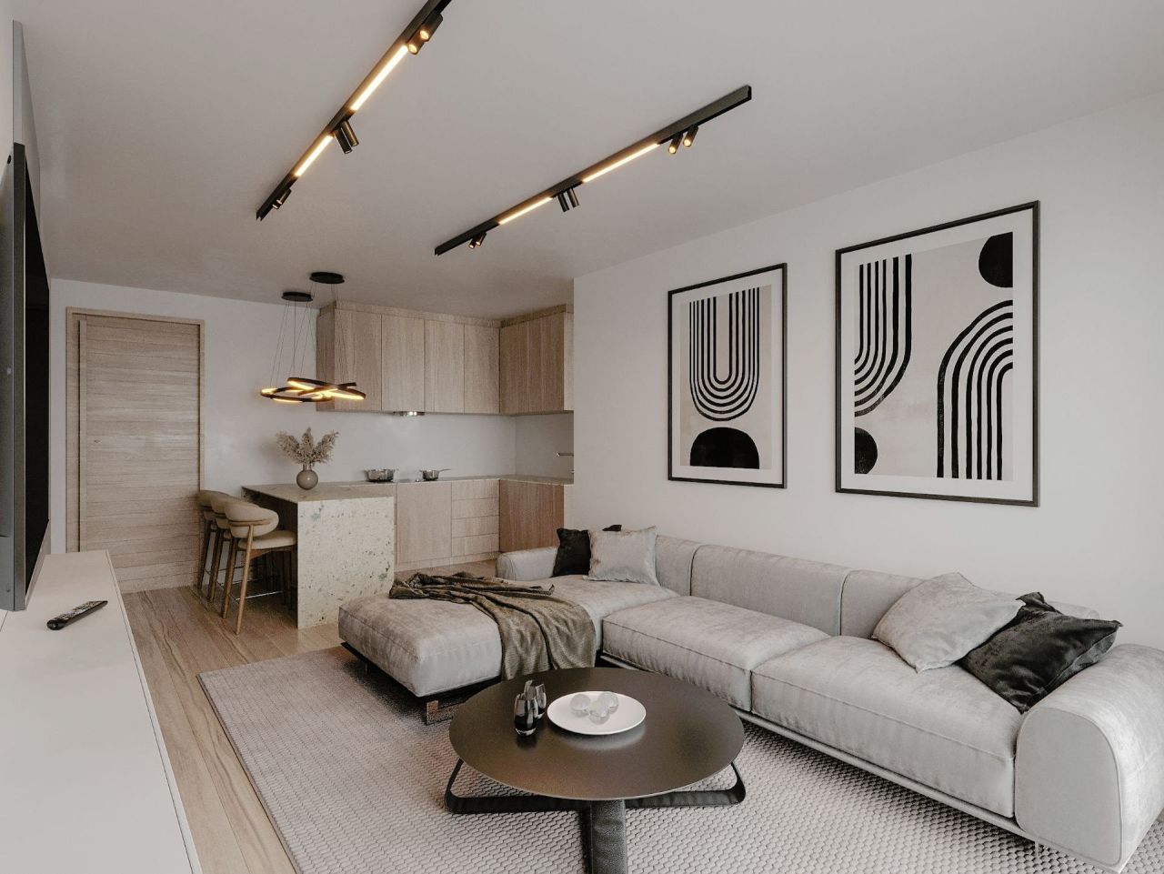 Апартаменты в Киссонерге, Кипр, 51 м² - фото 6