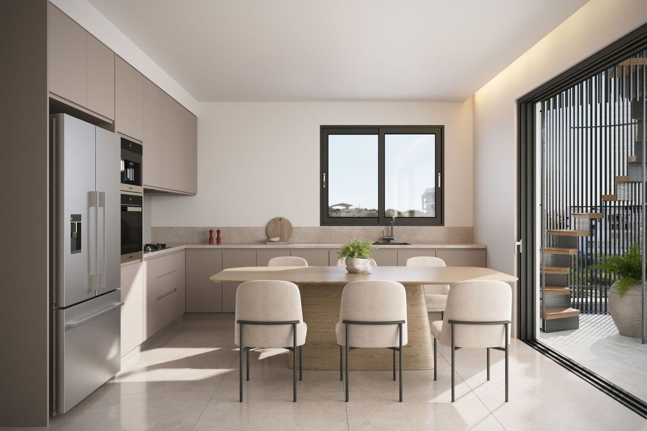 Апартаменты в Като-Полемидии, Кипр, 119 м² - фото 7