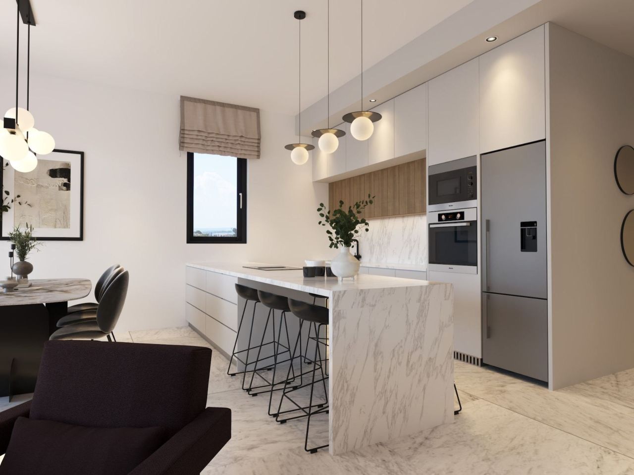 Апартаменты в Меса-Йитонии, Кипр, 105 м² - фото 7
