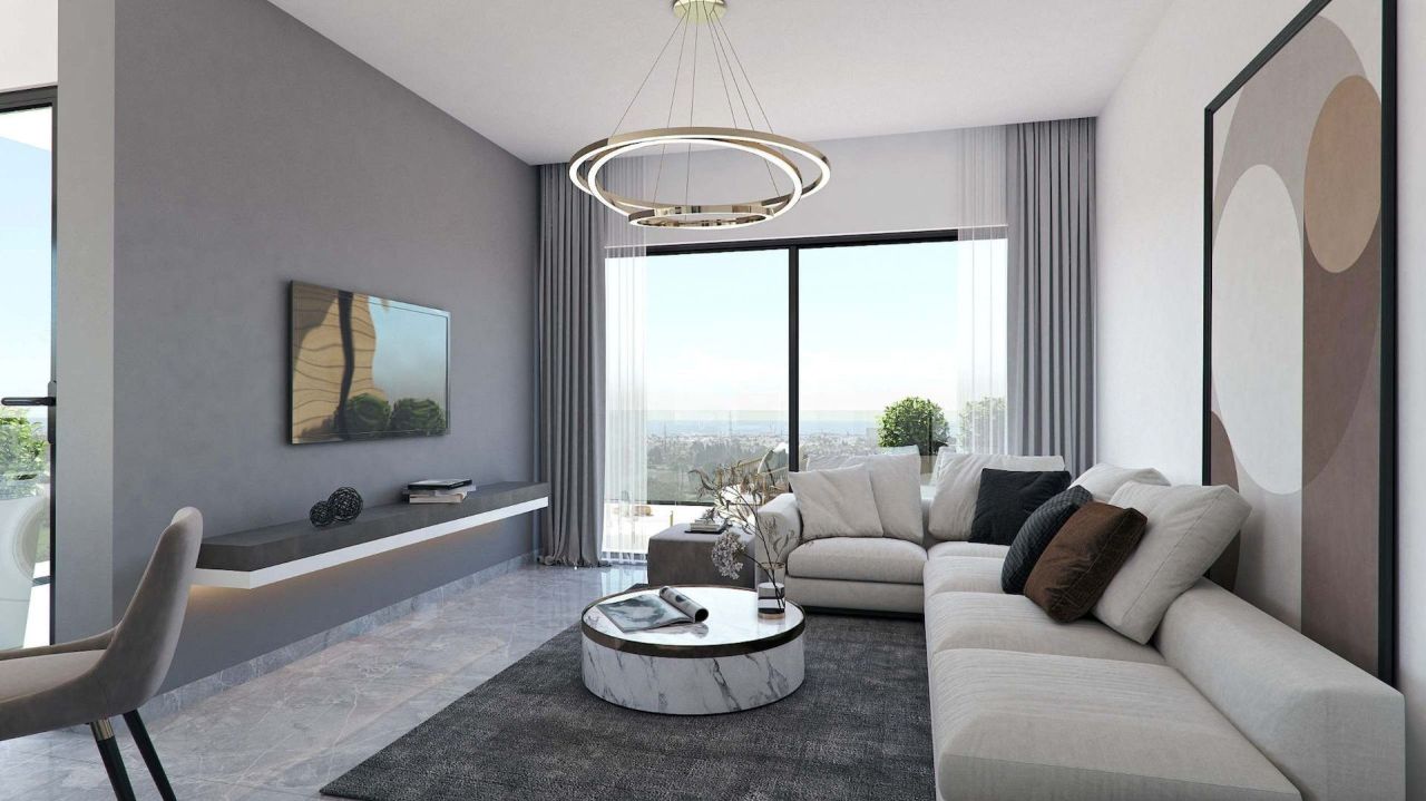 Апартаменты в Като-Полемидии, Кипр, 77 м² - фото 7
