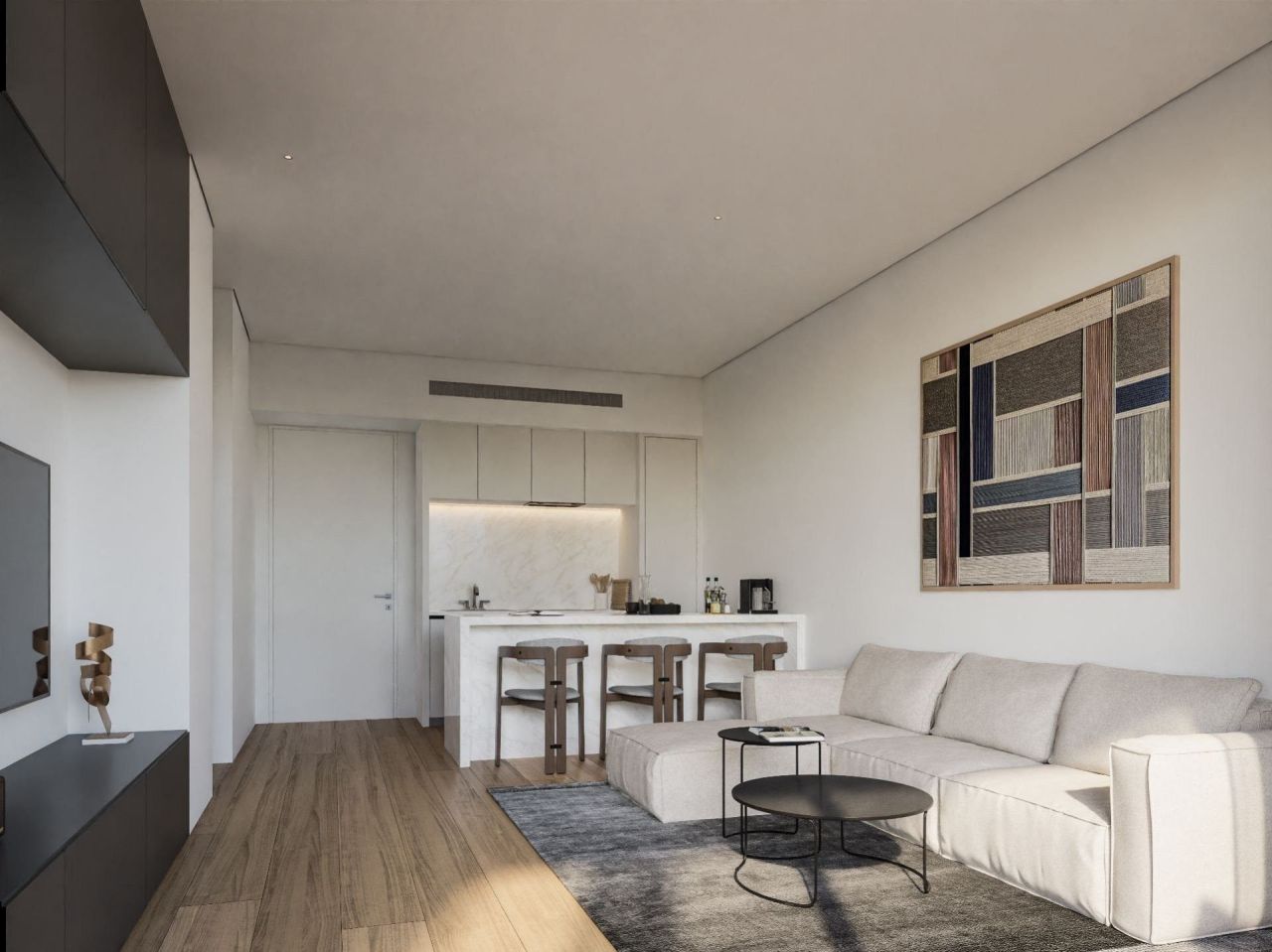 Апартаменты в Айия-Триасе, Кипр, 59 м² - фото 6