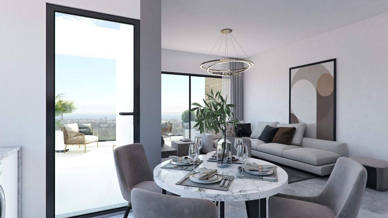 Апартаменты в Като-Полемидии, Кипр, 77 м² - фото 8