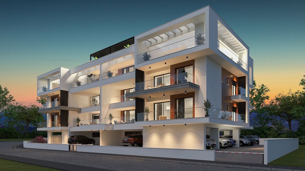 Апартаменты в Като-Полемидии, Кипр, 104.1 м² - фото 8