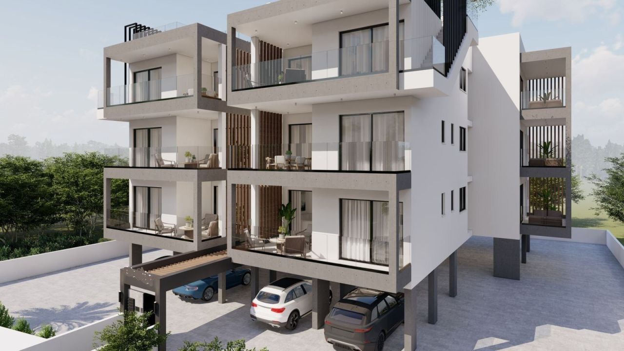 Апартаменты в Като-Полемидии, Кипр, 80 м² - фото 8