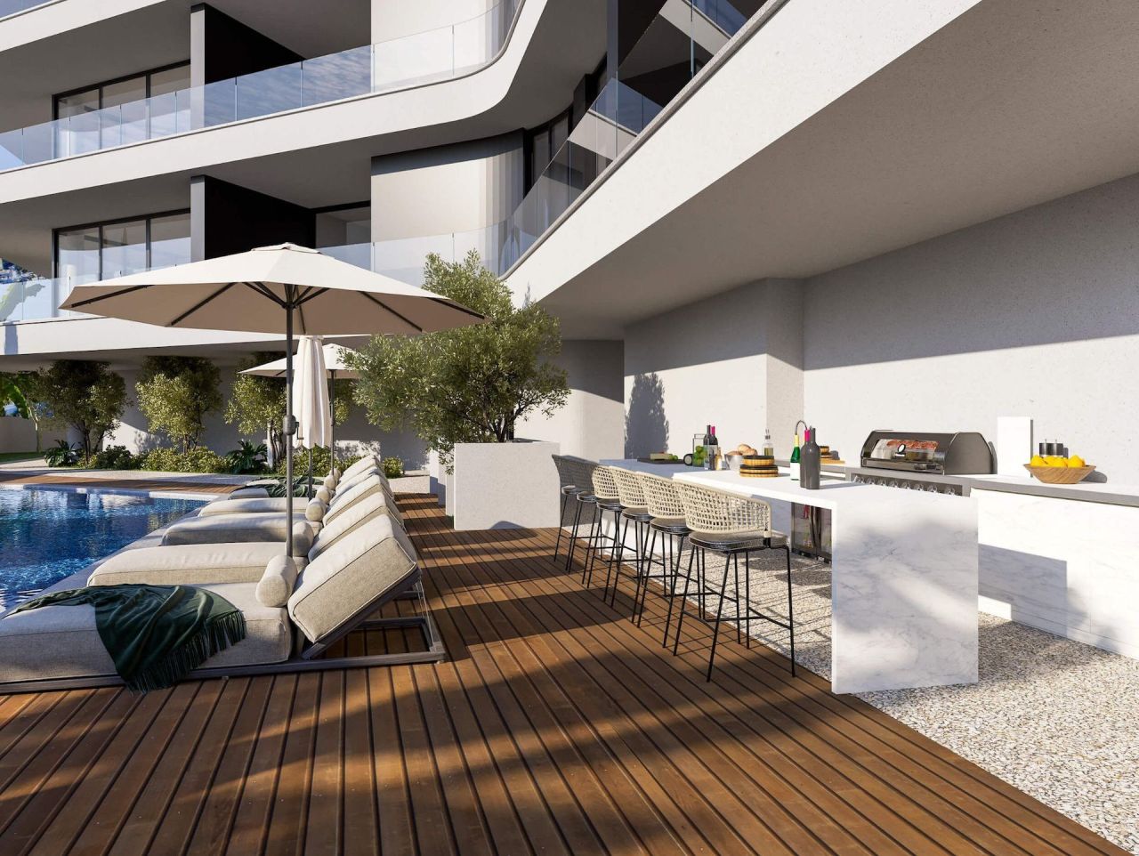 Апартаменты Potamos Germasogeias, Кипр, 88 м² - фото 7