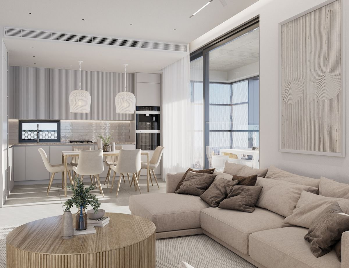 Апартаменты в Като-Полемидии, Кипр, 107.5 м² - фото 8