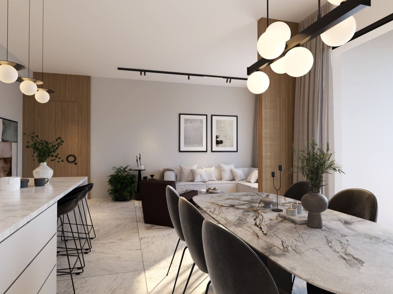 Апартаменты в Меса-Йитонии, Кипр, 105 м² - фото 9