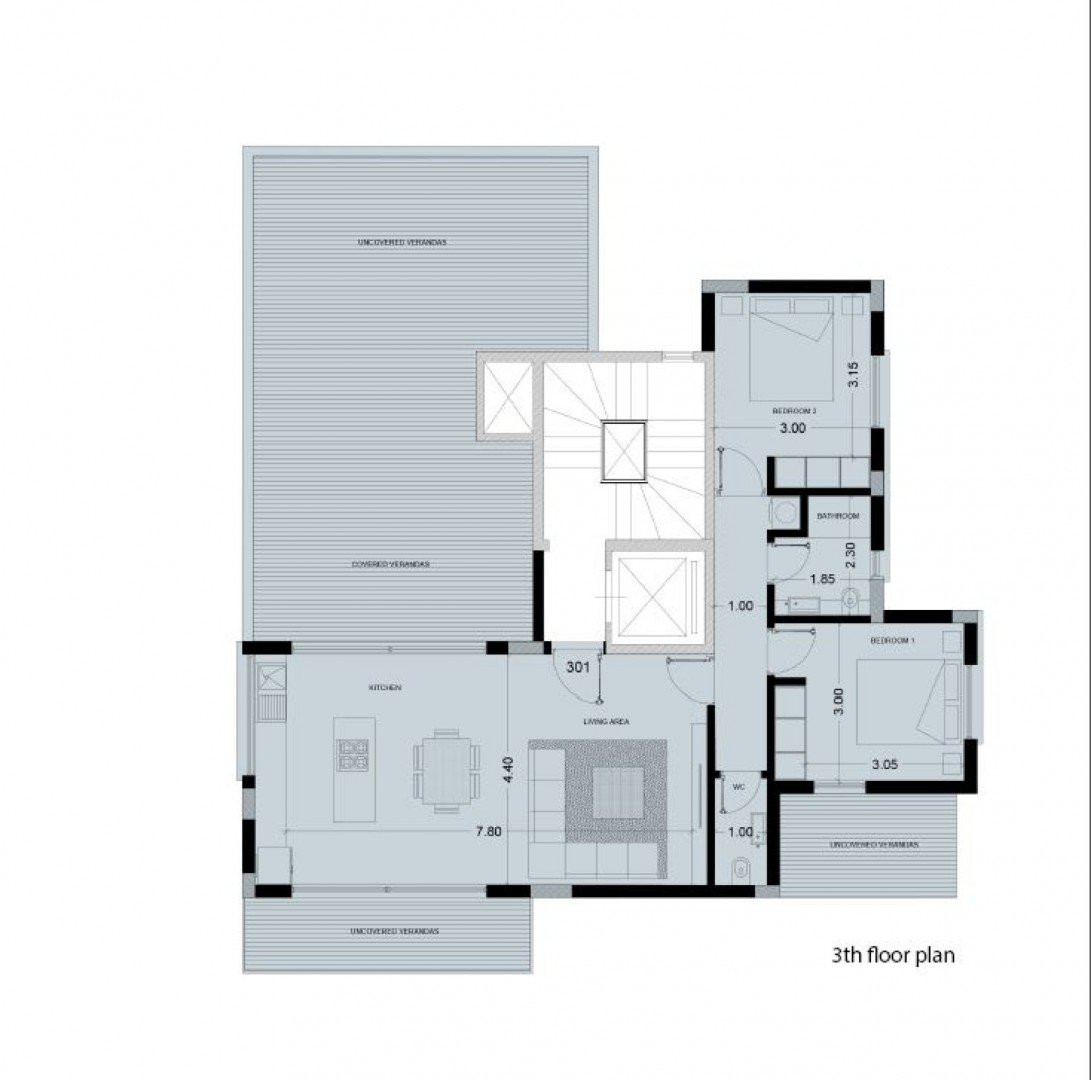 Апартаменты Agia Filaxi, Кипр, 86 м² - фото 9