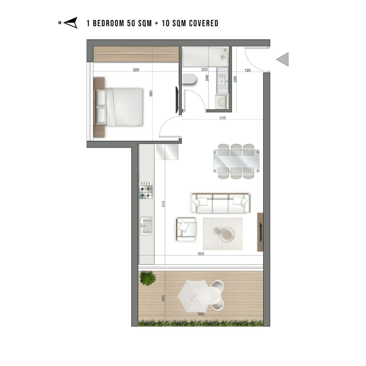 Апартаменты Agios Nicolaos, Кипр, 75 м² - фото 9