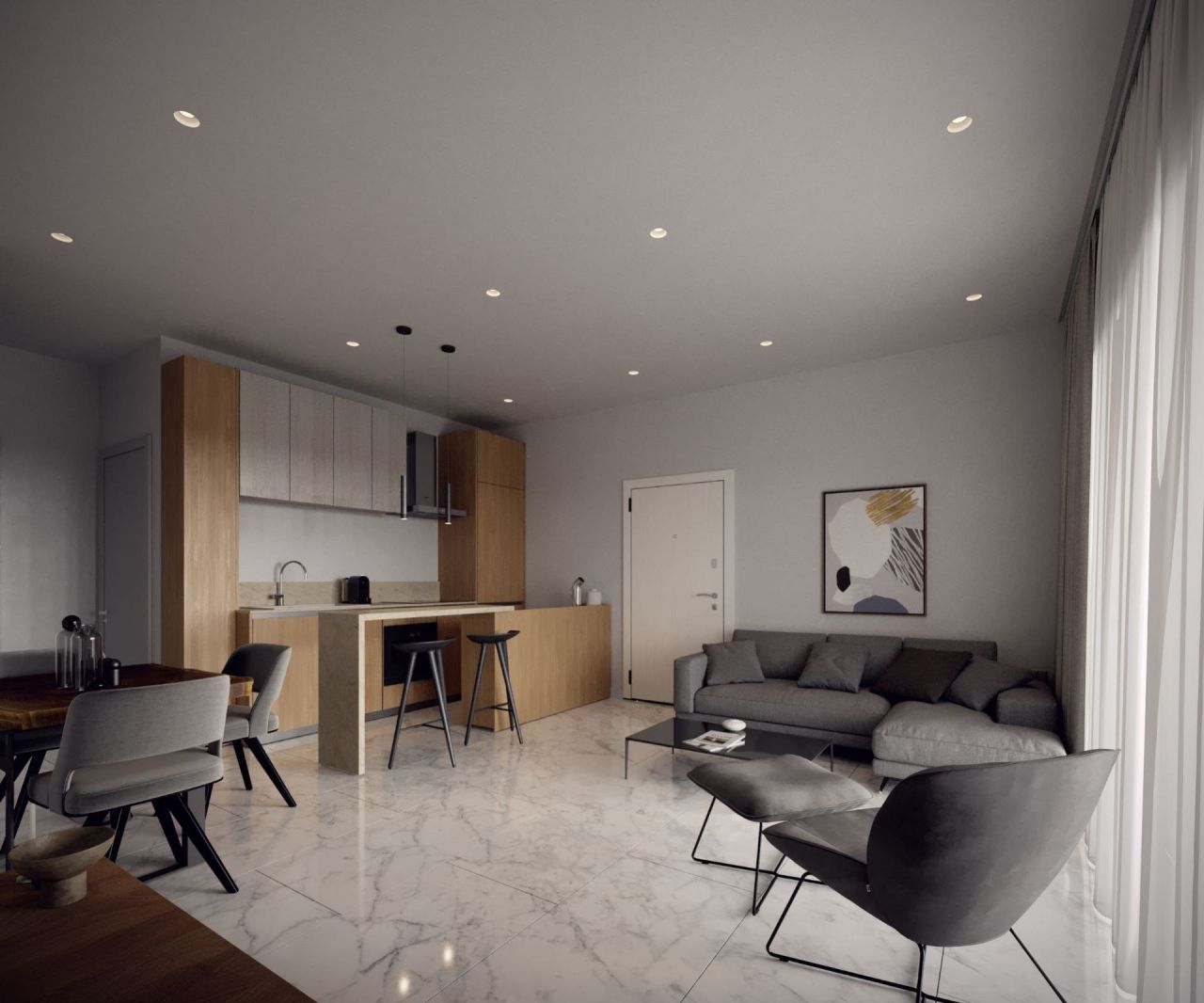 Апартаменты в Пафосе, Кипр, 75 м² - фото 8