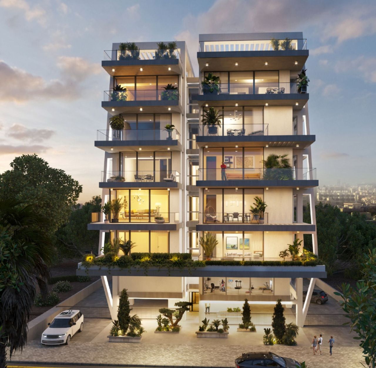 Апартаменты в Айия-Триасе, Кипр, 80 м² - фото 7