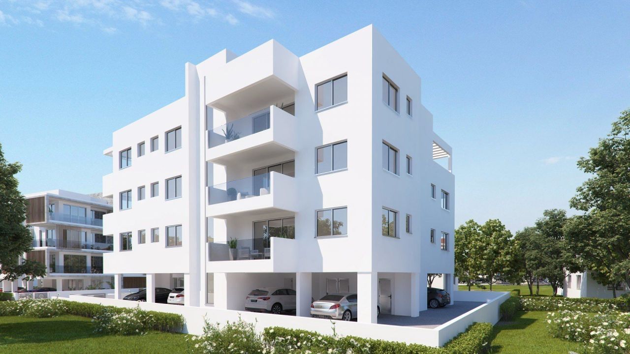 Апартаменты в Като-Полемидии, Кипр, 89 м² - фото 9