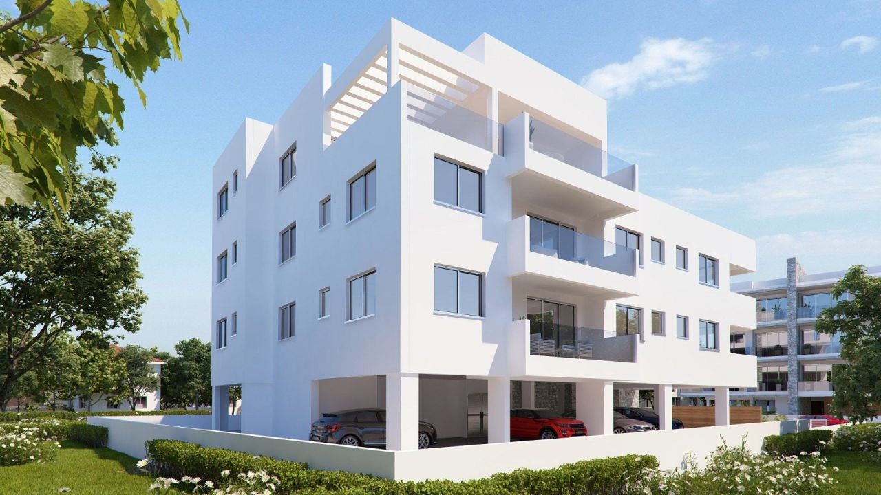 Апартаменты в Като-Полемидии, Кипр, 89 м² - фото 10