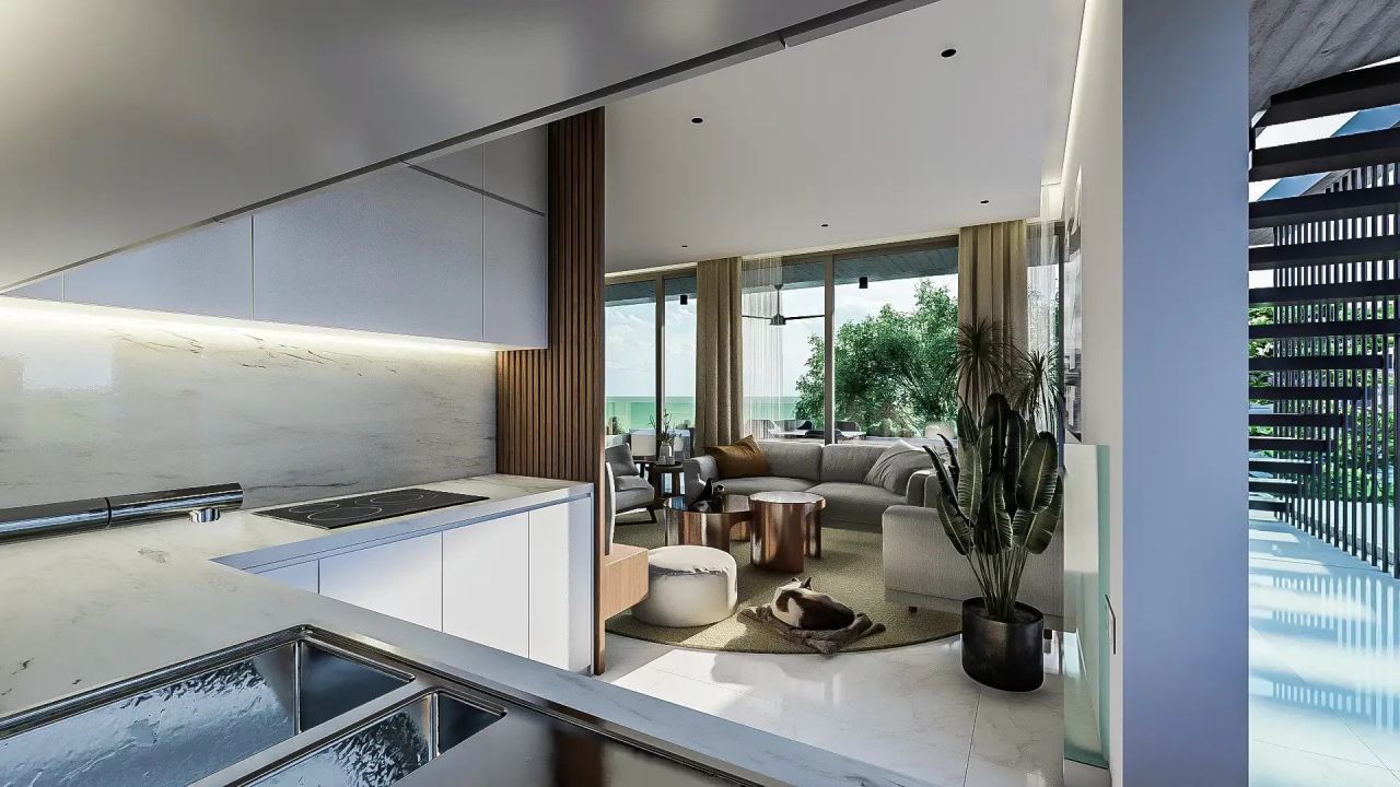 Апартаменты Potamos Germasogeias, Кипр, 88.5 м² - фото 11