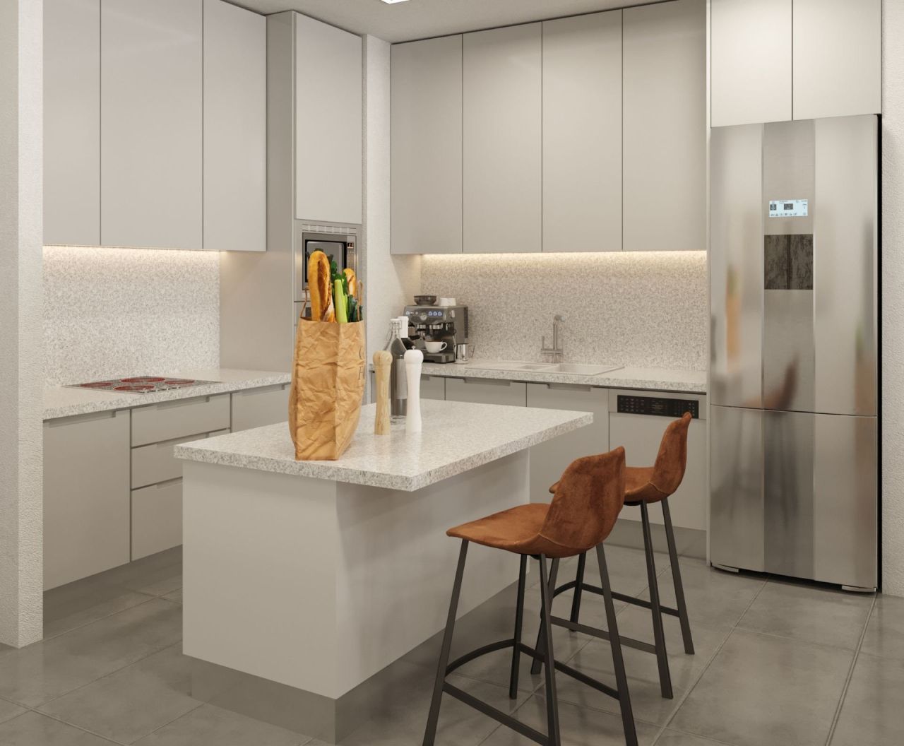 Апартаменты Agia Filaxi, Кипр, 89.55 м² - фото 11