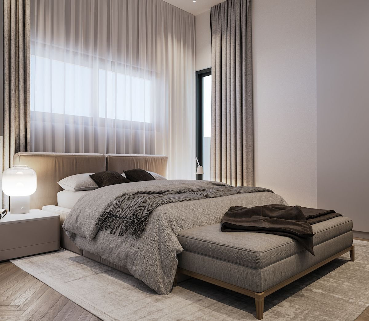 Апартаменты в Като-Полемидии, Кипр, 107.5 м² - фото 11