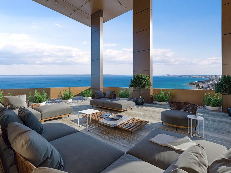 Апартаменты Agios Tychon - Tourist Area, Кипр, 114 м² - фото 9