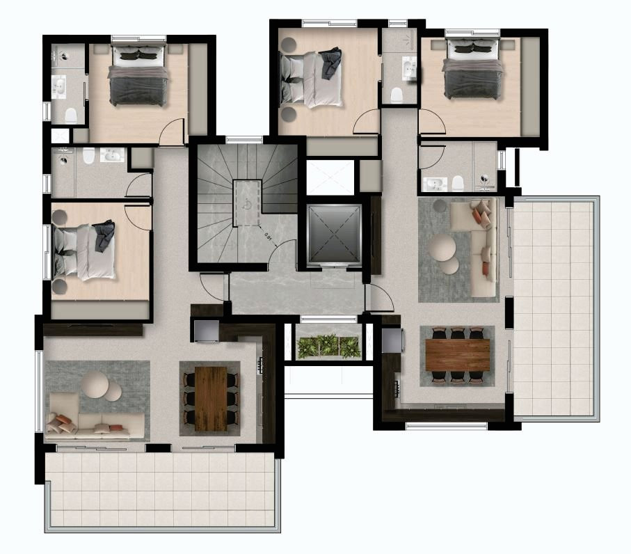 Апартаменты в Ипсонасе, Кипр, 78 м² - фото 12