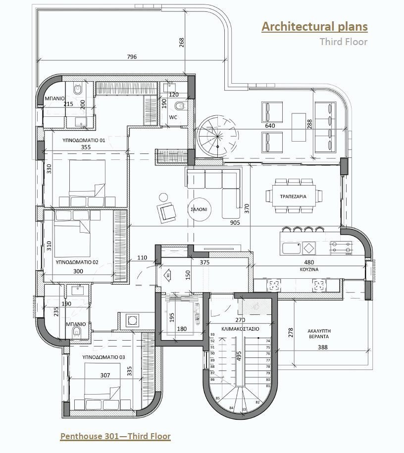Апартаменты Panthea, Кипр, 122 м² - фото 12