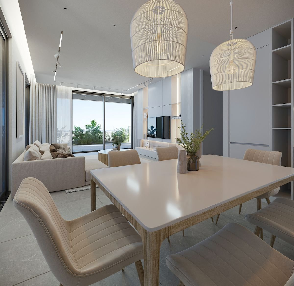 Апартаменты в Като-Полемидии, Кипр, 107.5 м² - фото 13