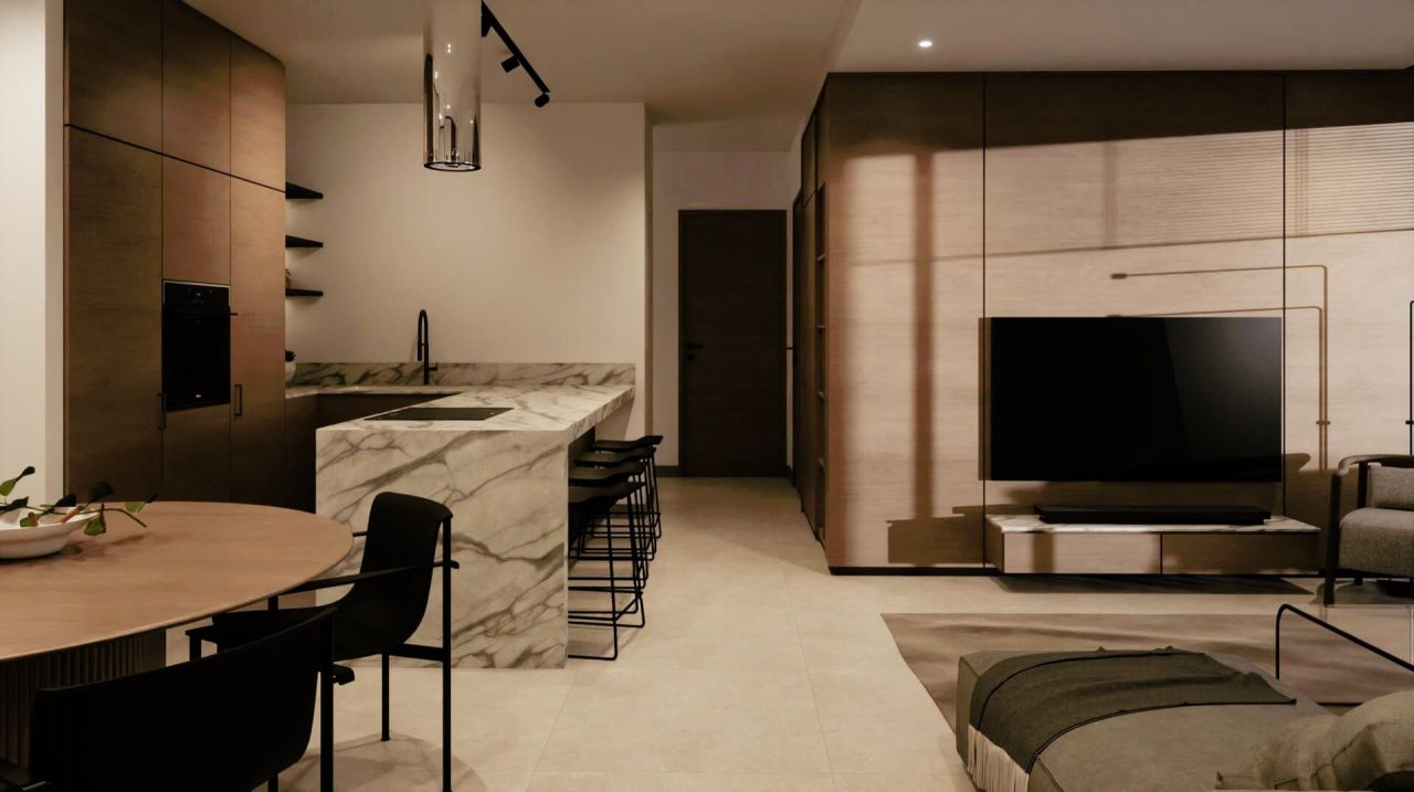 Апартаменты Agia Filaxi, Кипр, 80 м² - фото 14