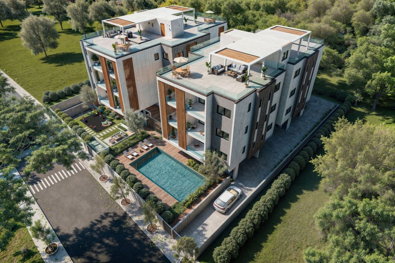 Апартаменты в Пафосе, Кипр, 78.5 м² - фото 13