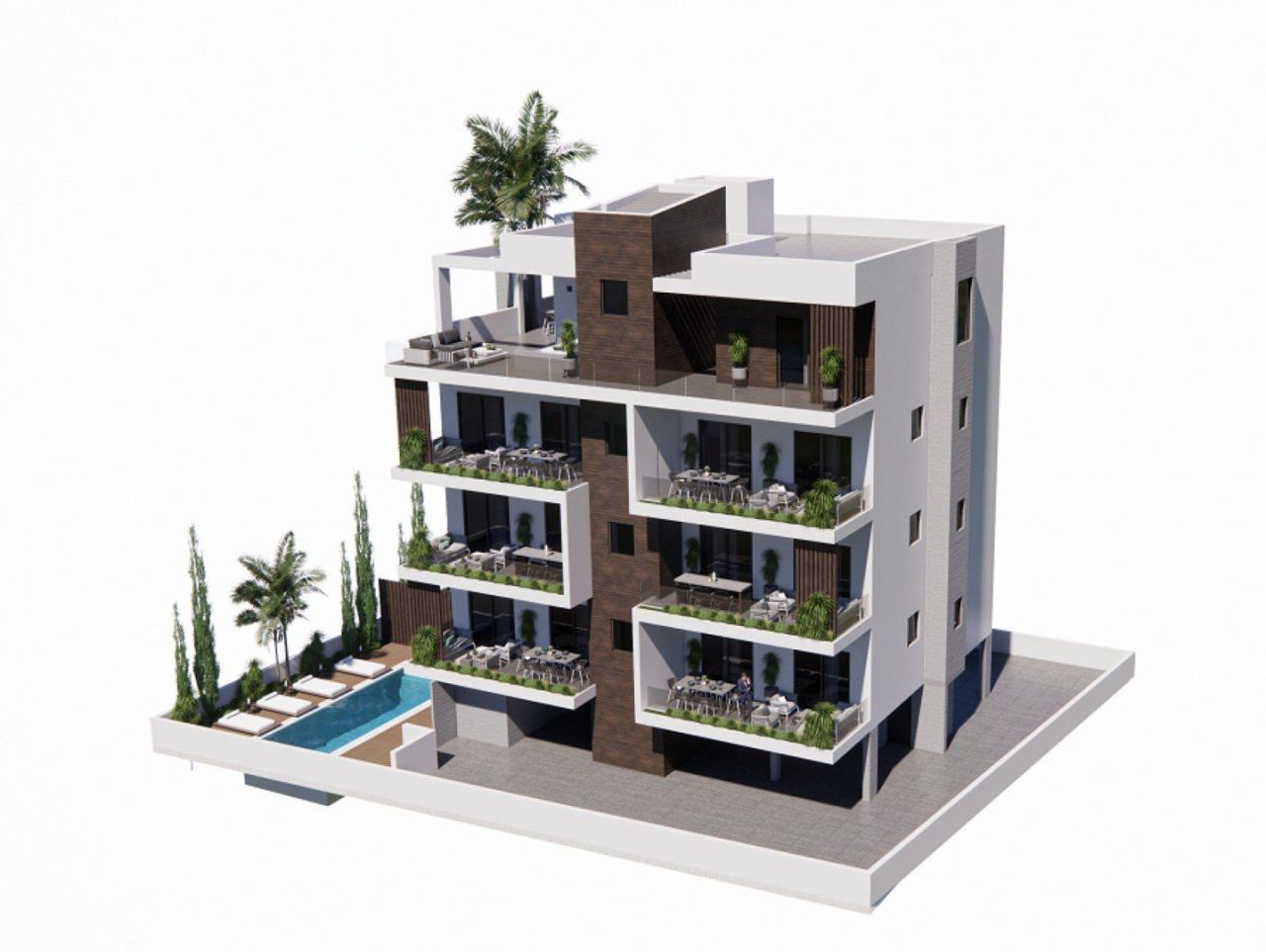 Апартаменты в Юниверсале, Кипр, 150 м² - фото 13