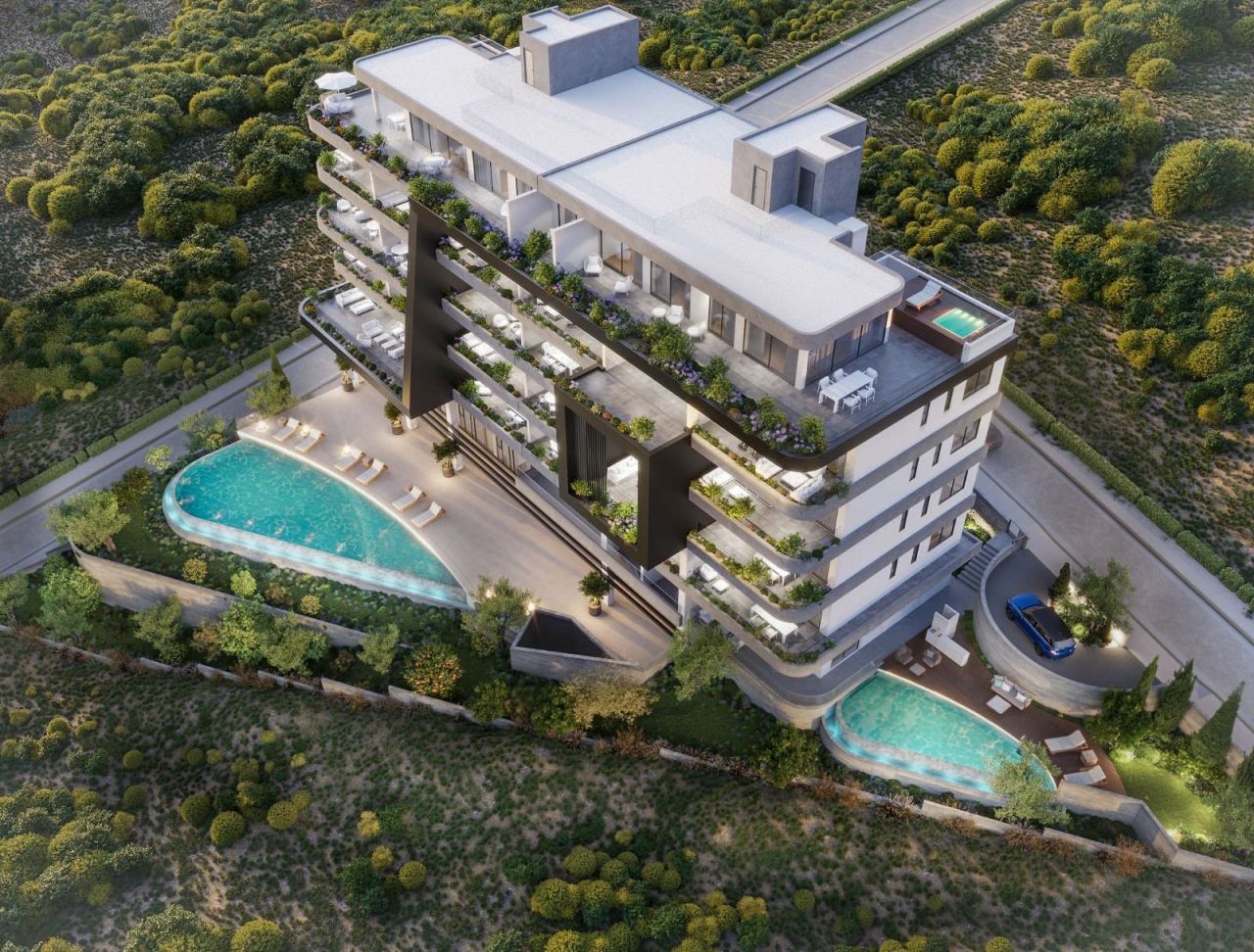 Апартаменты Panthea, Кипр, 83.7 м² - фото 14