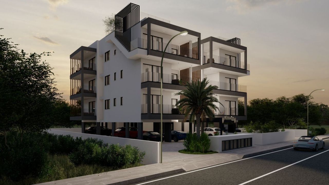 Апартаменты в Като-Полемидии, Кипр, 80 м² - фото 15