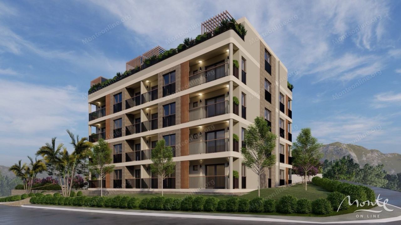 Апартаменты в Тивате, Черногория, 50 м² - фото 2