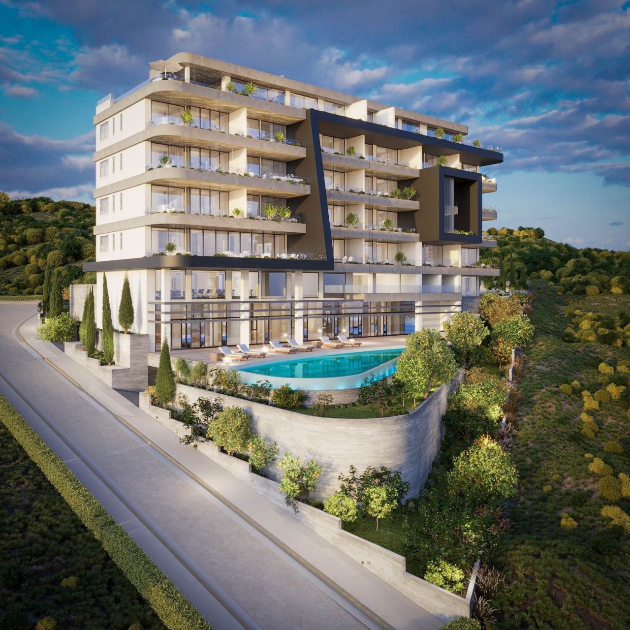 Апартаменты Panthea, Кипр, 92.15 м² - фото 15