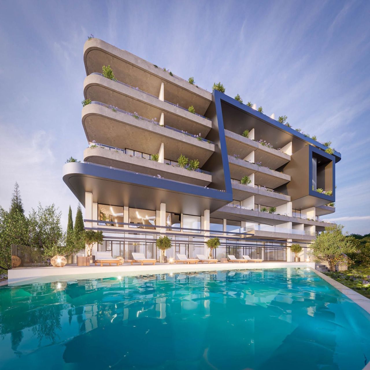 Апартаменты Panthea, Кипр, 83.7 м² - фото 16